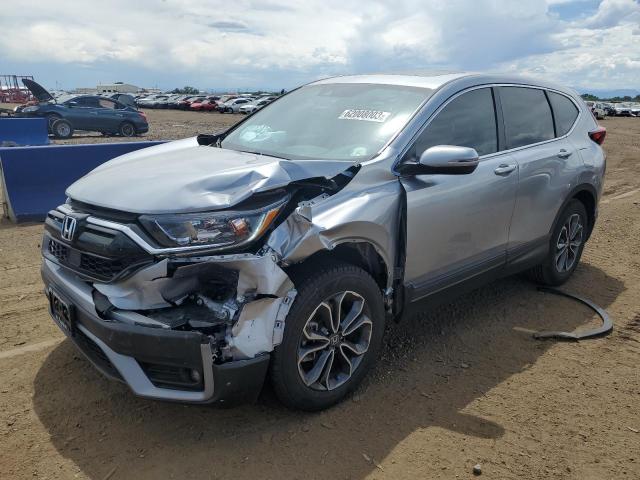 5J6RW2H82LA003759 - 2020 HONDA CR-V EXL SILVER photo 1