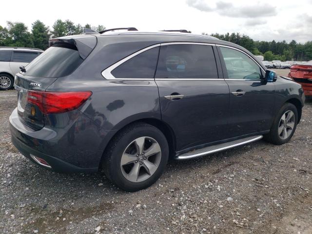 5FRYD3H22GB002096 - 2016 ACURA MDX GRAY photo 3