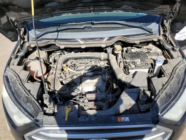 MAJ3S2GE8KC286515 - 2019 FORD ECOSPORT SE შავი ფოტო 11