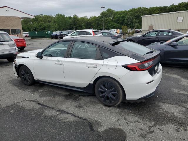 19XFL1H7XNE011420 - 2022 HONDA CIVIC EXL WHITE photo 2