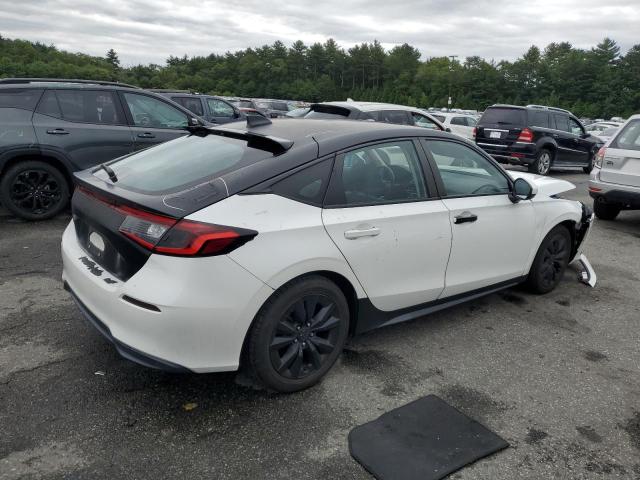 19XFL1H7XNE011420 - 2022 HONDA CIVIC EXL WHITE photo 3