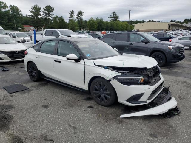 19XFL1H7XNE011420 - 2022 HONDA CIVIC EXL WHITE photo 4