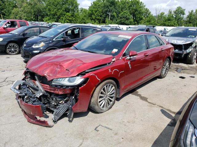 3LN6L5D97HR619709 - 2017 LINCOLN MKZ SELECT RED photo 1