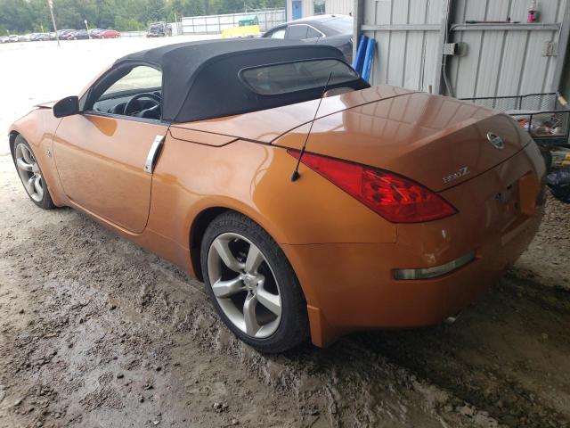 JN1AZ36D06M400036 - 2006 NISSAN 350Z ROADSTER ORANGE photo 2