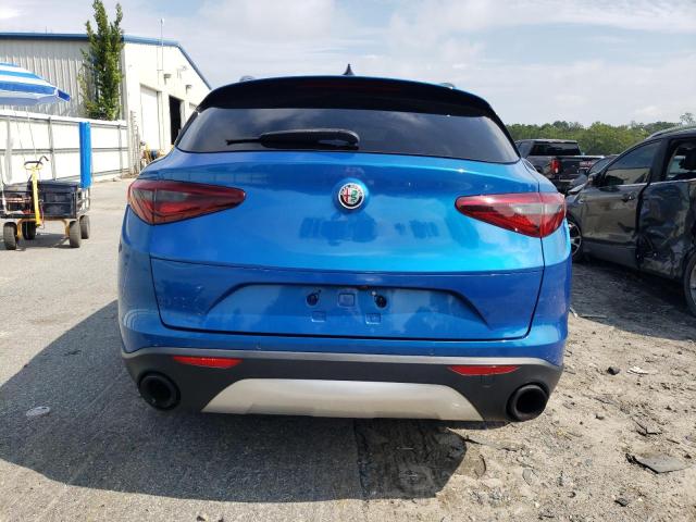 ZASFAKNN6J7B98459 - 2018 ALFA ROMEO STELVIO TI SPORT BLUE photo 6
