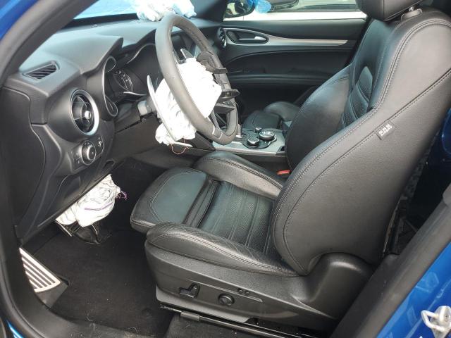 ZASFAKNN6J7B98459 - 2018 ALFA ROMEO STELVIO TI SPORT BLUE photo 7