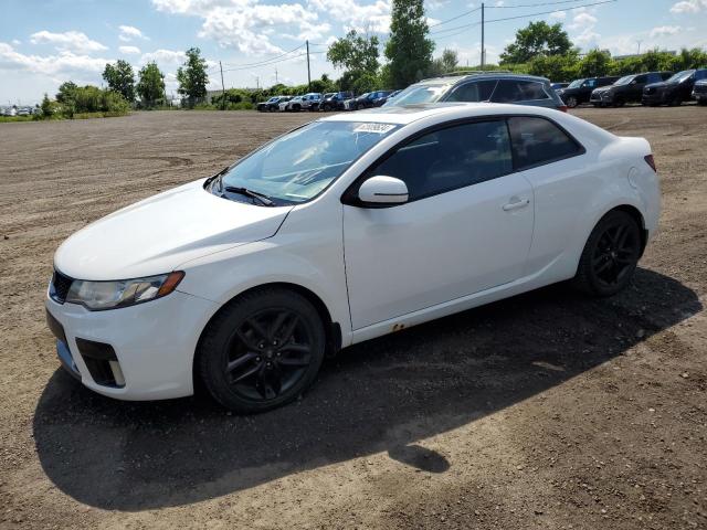 KNAFW6A39B5349844 - 2011 KIA FORTE SX WHITE photo 1