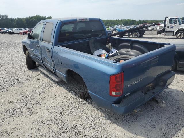 3D7HA18N32G190967 - 2002 DODGE RAM 1500 BLUE photo 2