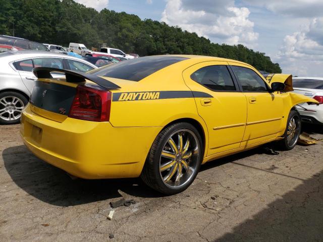 2B3KA53H26H385152 - 2006 DODGE CHARGER R/T YELLOW photo 3