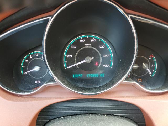 1G1ZE5EU6BF349562 - 2011 CHEVROLET MALIBU LTZ შავი ფოტო 9