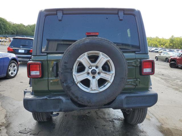 1C4HJXDG0NW144538 - 2022 JEEP WRANGLER U SPORT GREEN photo 6