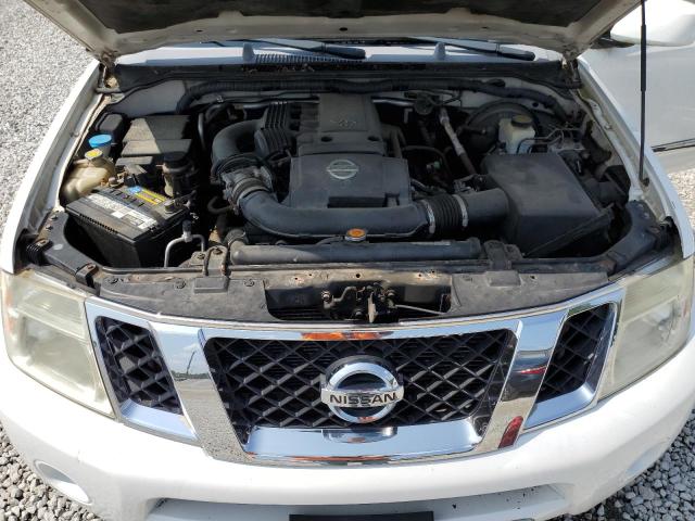 5N1AR18B38C612303 - 2008 NISSAN PATHFINDER S WHITE photo 12
