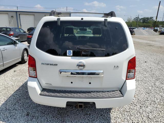 5N1AR18B38C612303 - 2008 NISSAN PATHFINDER S WHITE photo 6