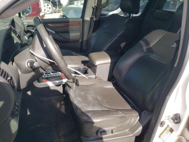 5N1AR18B38C612303 - 2008 NISSAN PATHFINDER S WHITE photo 7