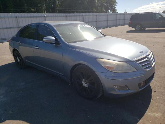 KMHGC4DFXBU115157 - 2011 HYUNDAI GENESIS 4.6L BLUE photo 4