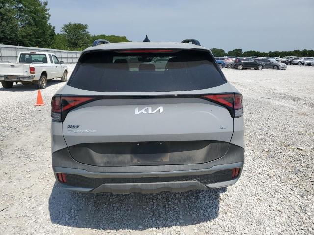 5XYK6CAF9PG112215 - 2023 KIA SPORTAGE X LINE SILVER photo 6