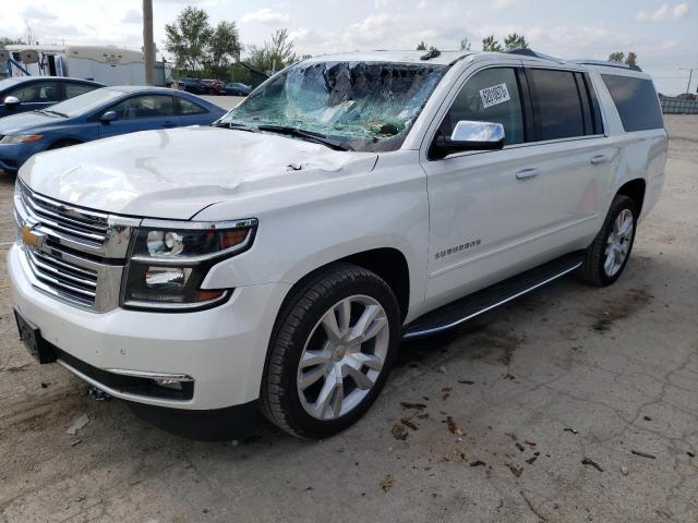 1GNSKJKC8HR313442 - 2017 CHEVROLET SUBURBAN K1500 PREMIER WHITE photo 1