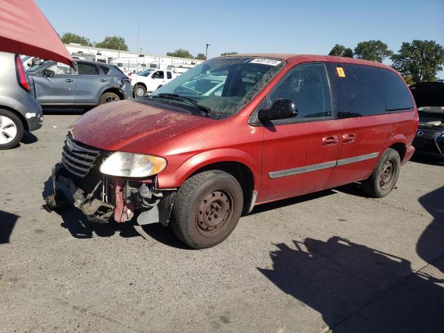 1C4GP45R05B411516 - 2005 CHRYSLER TOWN & COU წითელი ფოტო 1