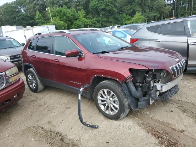 1C4PJMCX0KD337033 - 2019 JEEP CHEROKEE LATITUDE BURGUNDY photo 4