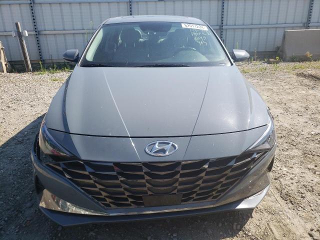 KMHLP4AG3MU139061 - 2021 HYUNDAI ELANTRA LIMITED GRAY photo 5