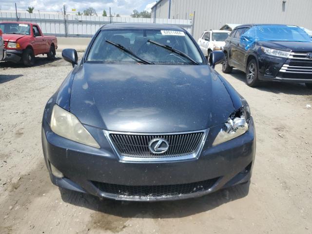 JTHBE262765006631 - 2006 LEXUS IS 350 GRAY photo 5