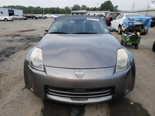 JN1BZ36A07M650579 - 2007 NISSAN 350Z ROADSTER GRAY photo 5