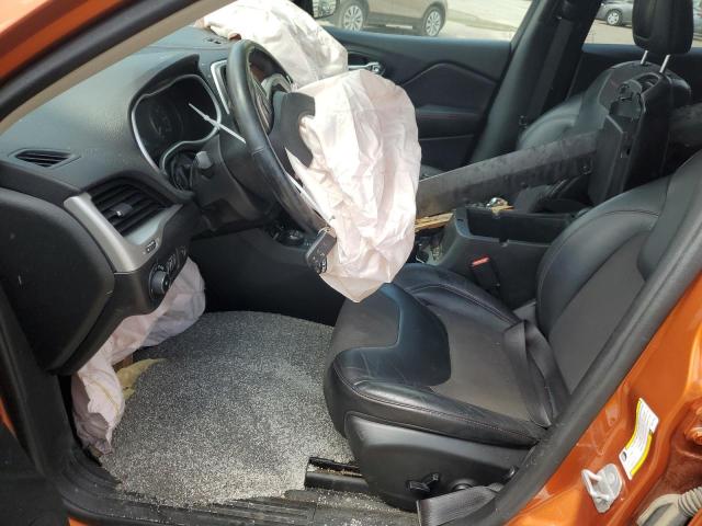 1C4PJMBB3EW277926 - 2014 JEEP CHEROKEE TRAILHAWK ORANGE photo 7