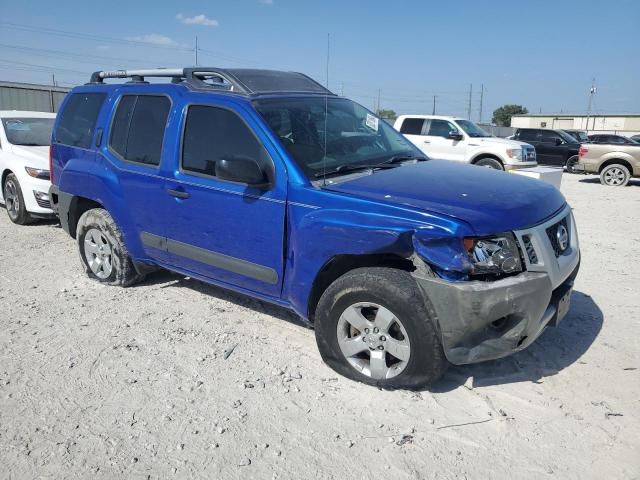 5N1AN0NUXDN817921 - 2013 NISSAN XTERRA X BLUE photo 4