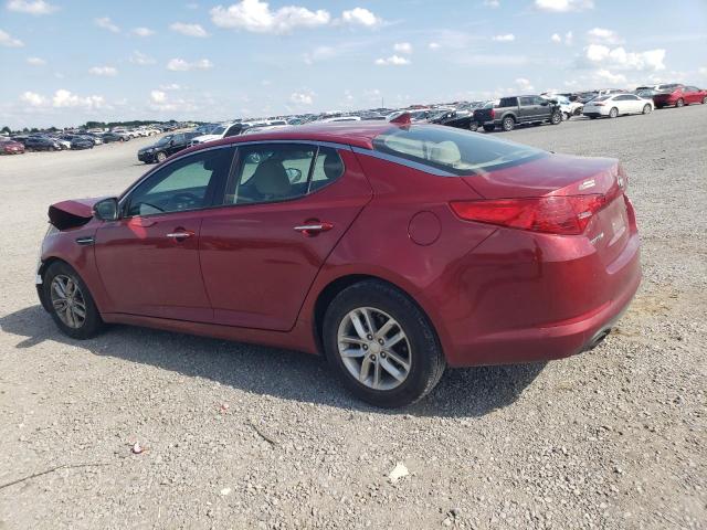 5XXGM4A72DG241374 - 2013 KIA OPTIMA LX RED photo 2