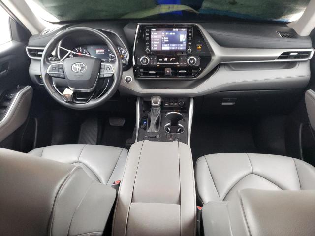 5TDGZRBH2MS146723 - 2021 TOYOTA HIGHLANDER XLE Gümüş foto 8