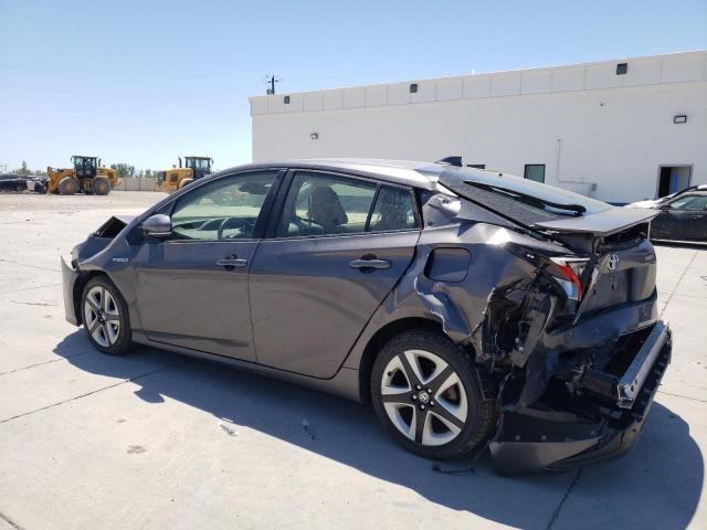 JTDKARFU4H3544676 - 2017 TOYOTA PRIUS CHARCOAL photo 2