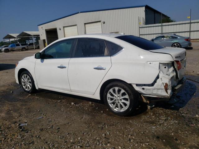 3N1AB7AP8JL659826 - 2018 NISSAN SENTRA S თეთრი ფოტო 2