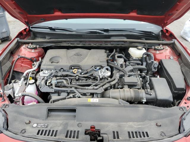 4T1DAACK4SU086955 - 2025 TOYOTA CAMRY XSE RED photo 11