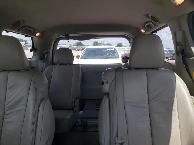 5TDYK3DC7BS158533 - 2011 TOYOTA SIENNA XLE MAROON photo 10