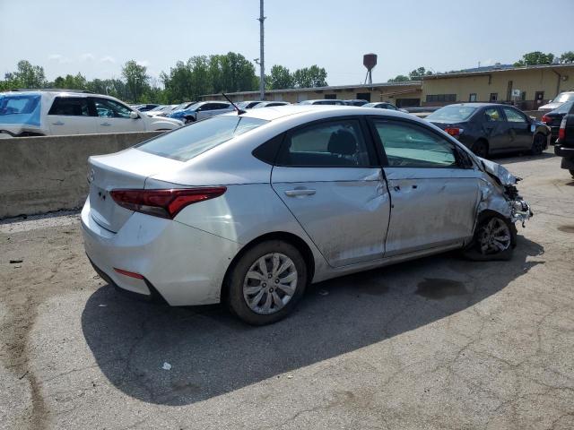 3KPC24A61NE185059 - 2022 HYUNDAI ACCENT SE SILVER photo 3