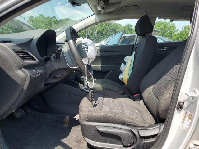 3KPC24A61NE185059 - 2022 HYUNDAI ACCENT SE SILVER photo 7