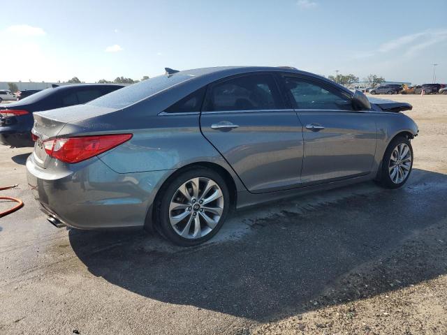 5NPEC4AC1CH449790 - 2012 HYUNDAI SONATA SE GRAY photo 3