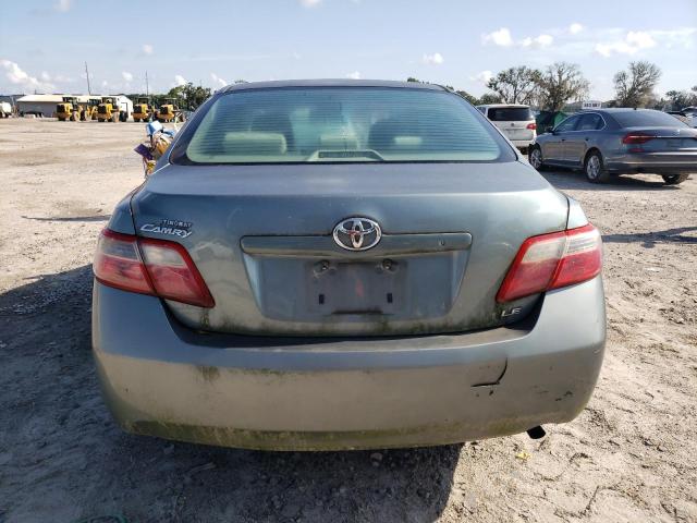 4T1BE46K57U710696 - 2007 TOYOTA CAMRY CE GREEN photo 6