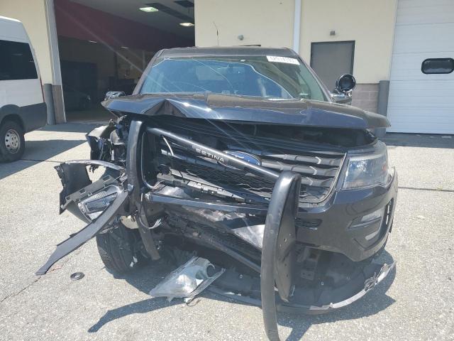 1FM5K8AR2KGA52862 - 2019 FORD EXPLORER POLICE INTERCEPTOR BLACK photo 5