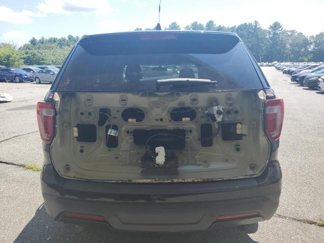 1FM5K8AR2KGA52862 - 2019 FORD EXPLORER POLICE INTERCEPTOR BLACK photo 6