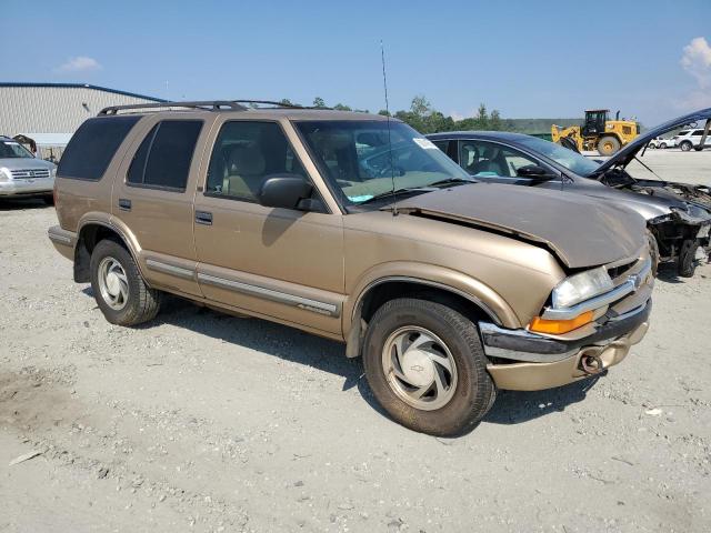 1GNDT13W2X2106163 - 1999 CHEVROLET BLAZER GOLD photo 4