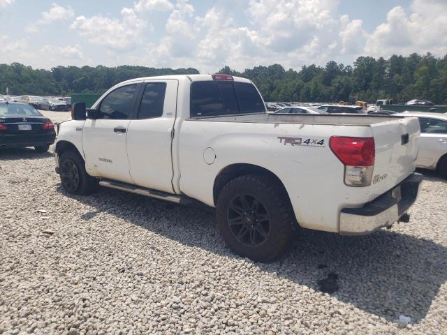 5TFBV54157X003410 - 2007 TOYOTA TUNDRA DOUBLE CAB SR5 WHITE photo 2