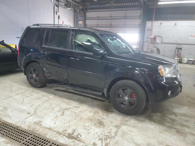 5FNYF38549B019670 - 2009 HONDA PILOT EXL BLACK photo 4