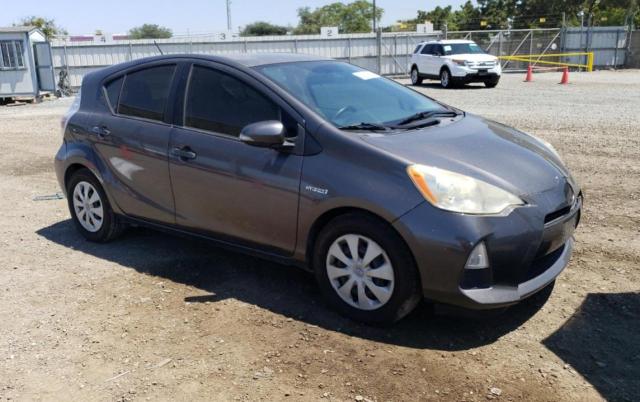 JTDKDTB39D1547676 - 2013 TOYOTA PRIUS C GRAY photo 4