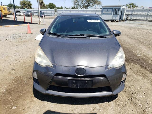 JTDKDTB39D1547676 - 2013 TOYOTA PRIUS C GRAY photo 5