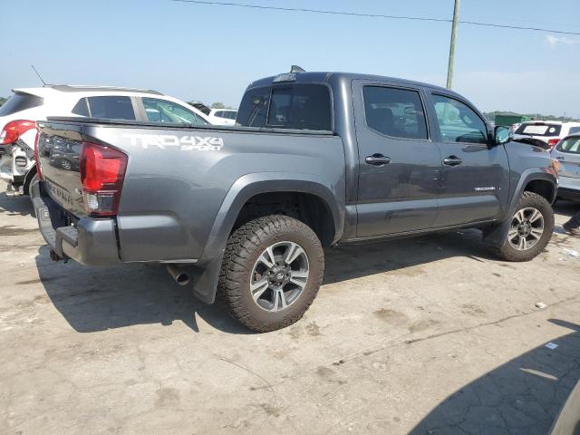 3TMCZ5AN1JM160784 - 2018 TOYOTA TACOMA DOUBLE CAB CHARCOAL photo 3