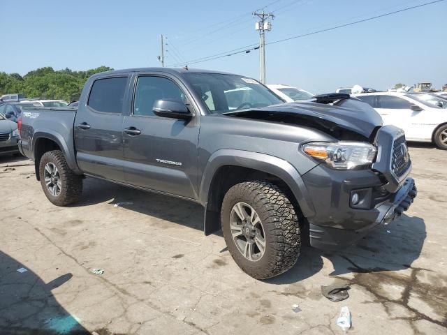 3TMCZ5AN1JM160784 - 2018 TOYOTA TACOMA DOUBLE CAB CHARCOAL photo 4