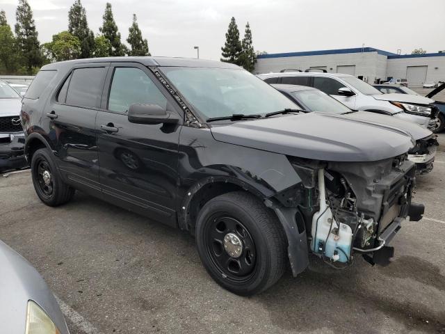 1FM5K8AR3HGD26790 - 2017 FORD EXPLORER POLICE INTERCEPTOR BLACK photo 4