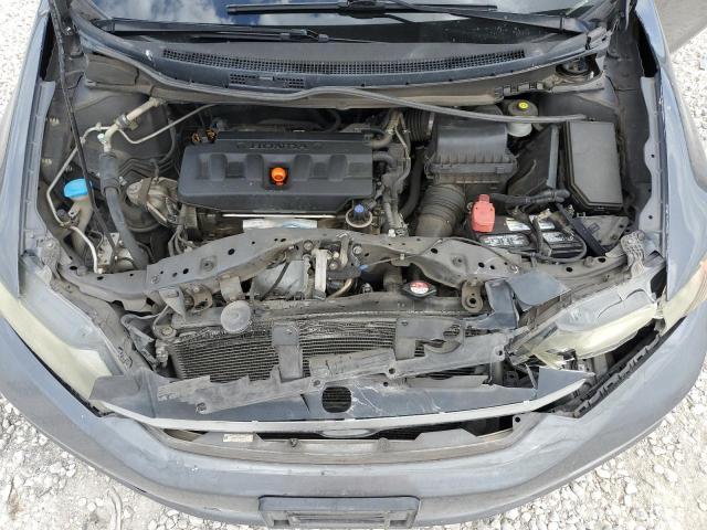 2HGFB2F97CH588700 - 2012 HONDA CIVIC EXL ნაცრისფერი ფოტო 11