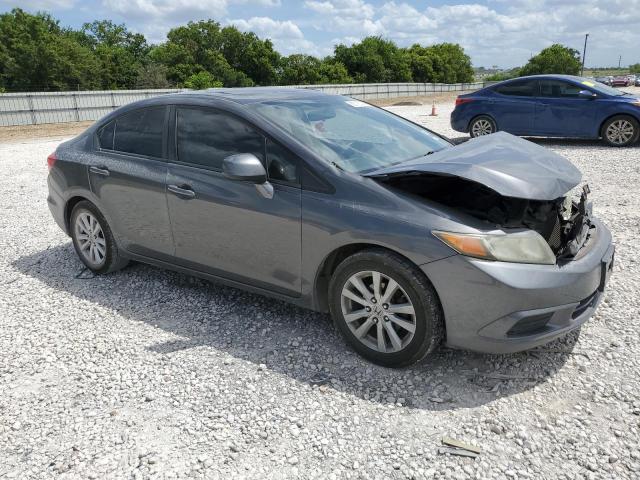 2HGFB2F97CH588700 - 2012 HONDA CIVIC EXL ნაცრისფერი ფოტო 4